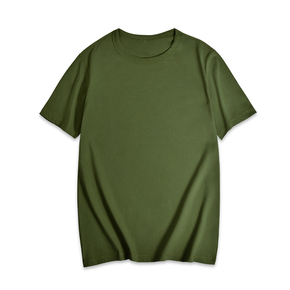 Avery Soft-Touch Heavyweight 100% Cotton T-Shirt - AAAT0002-#505B33.jpg